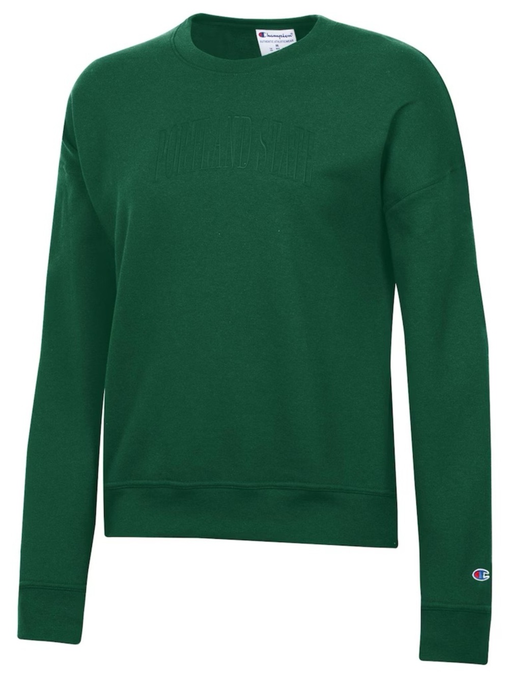 Portland State Embroidered Crewneck